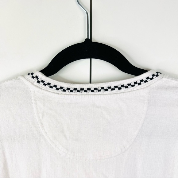 Vans White Rainbow Pride Knit Crew Checkerboard LGBT Limited Edition Shirt - Picture 8 of 10